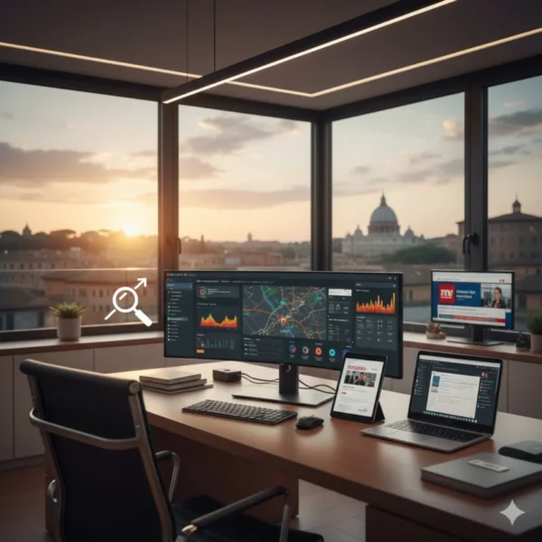 Consulenza SEO e GEO WordPress Roma per Medicina, News e TV - Antonello Bertino