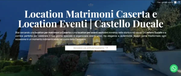 Come il pacchetto SEO Standard ha portato Castello Ducale in prima pagina in pochi mesi