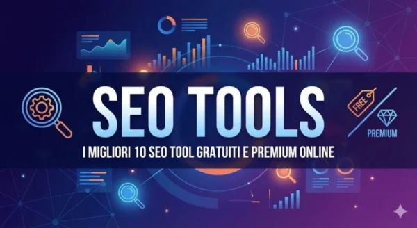 10 SEO Tools: infografica dei migliori 10 SEO Tool gratuiti e premium online per l'analisi del sito.