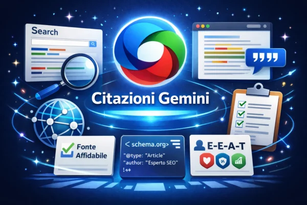 Processo di citazione delle fonti da parte di Gemini